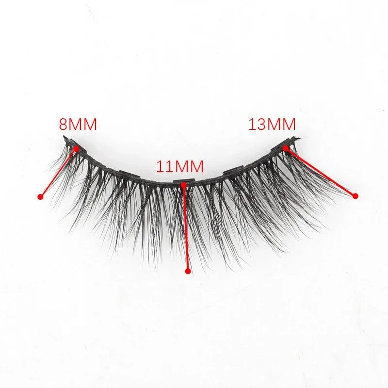 Magnetic Lash Kit - 3D Mink Lashes & Waterproof Magnetic Eyeliner for All-Day Glam