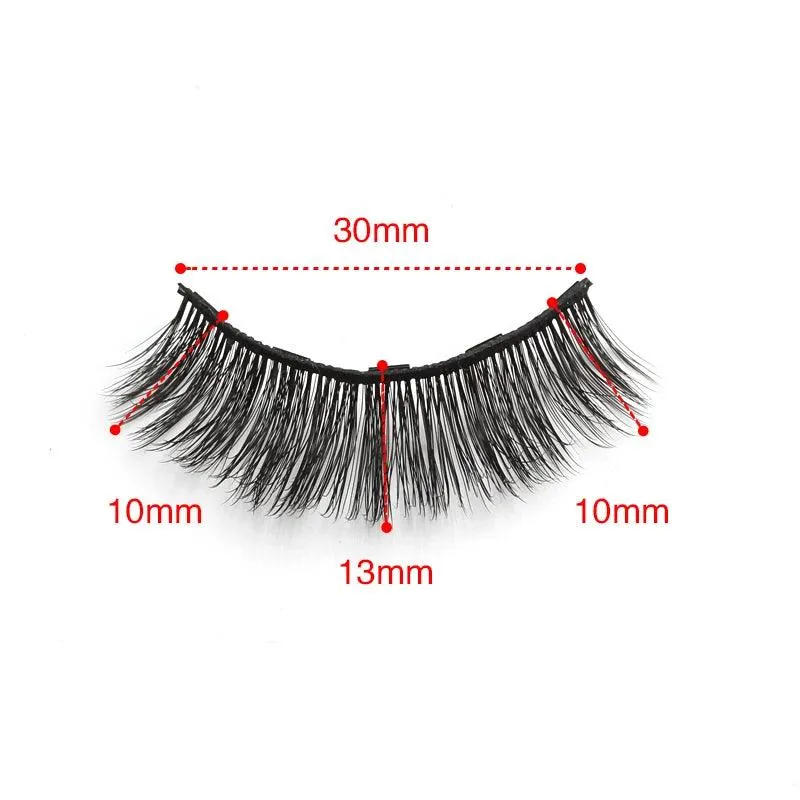 Magnetic Lash Kit - 3D Mink Lashes & Waterproof Magnetic Eyeliner for All-Day Glam