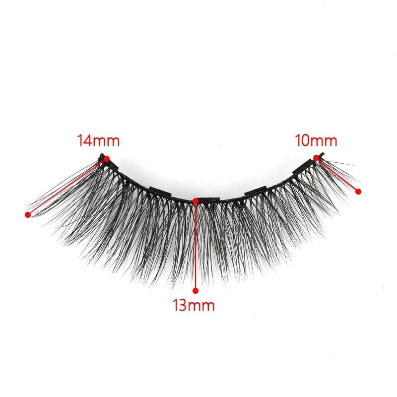Magnetic Lash Kit - 3D Mink Lashes & Waterproof Magnetic Eyeliner for All-Day Glam