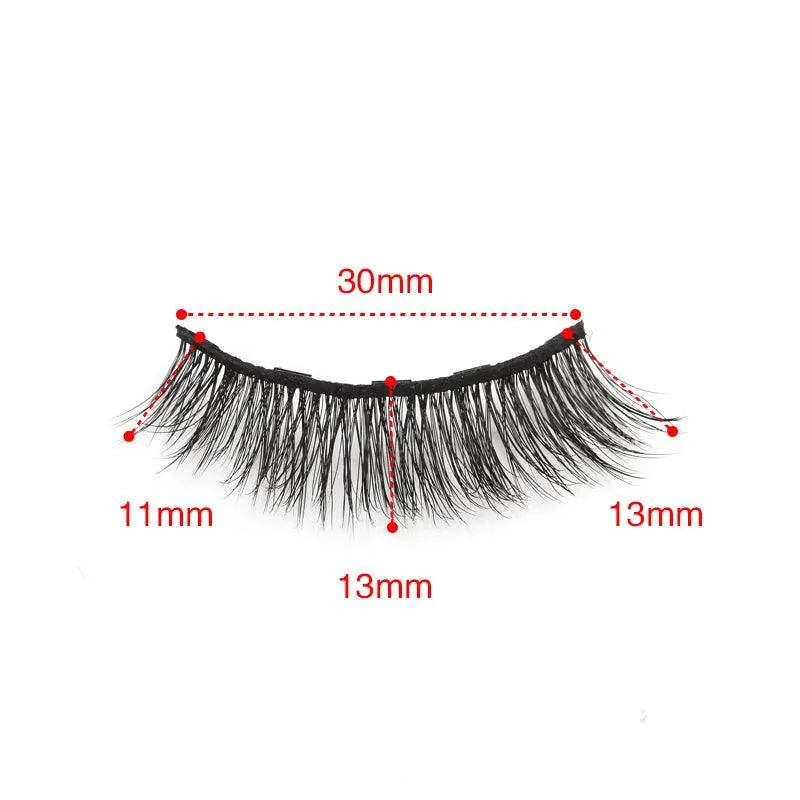 Magnetic Lash Kit - 3D Mink Lashes & Waterproof Magnetic Eyeliner for All-Day Glam