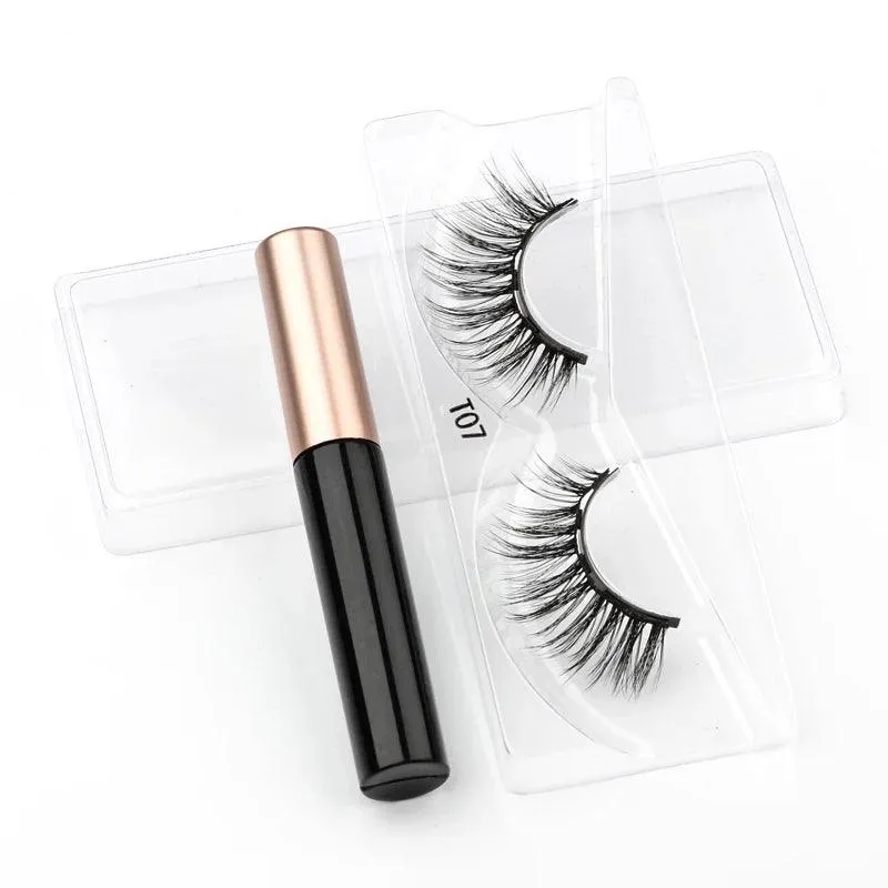 Magnetic Lash Kit - 3D Mink Lashes & Waterproof Magnetic Eyeliner for All-Day Glam