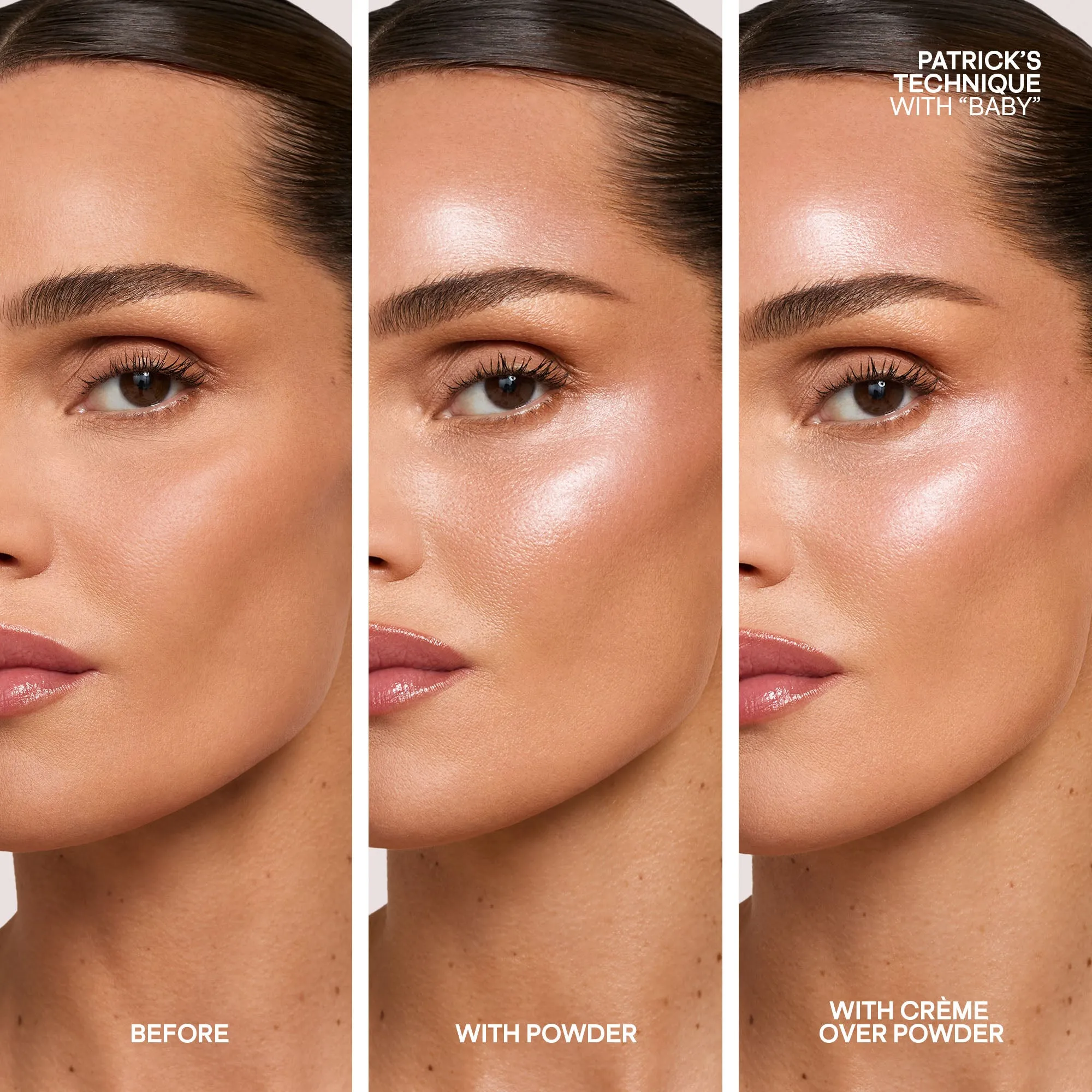 Major Glow Crème & Powder Light Reflecting Translucent Highlighter Duo (Baby)