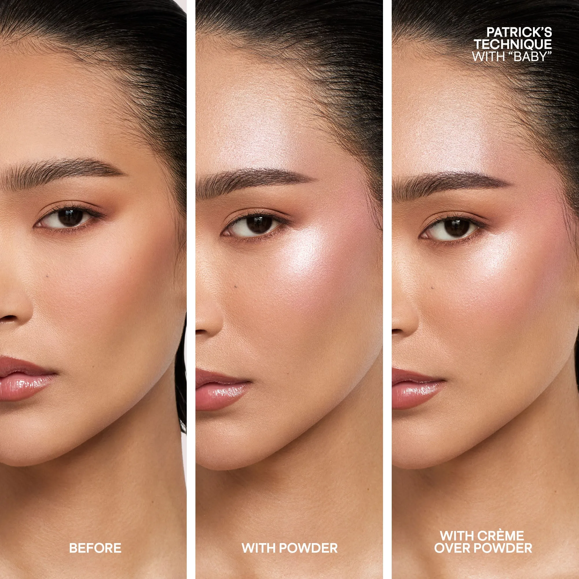 Major Glow Crème & Powder Light Reflecting Translucent Highlighter Duo (Baby)