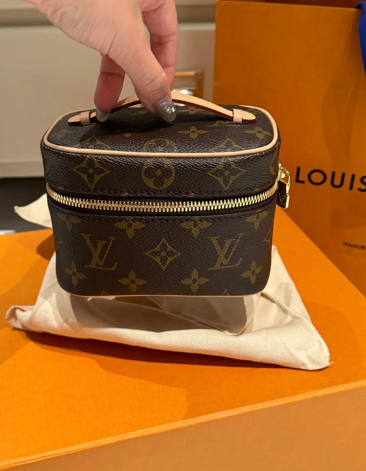Makeup Bag By LV