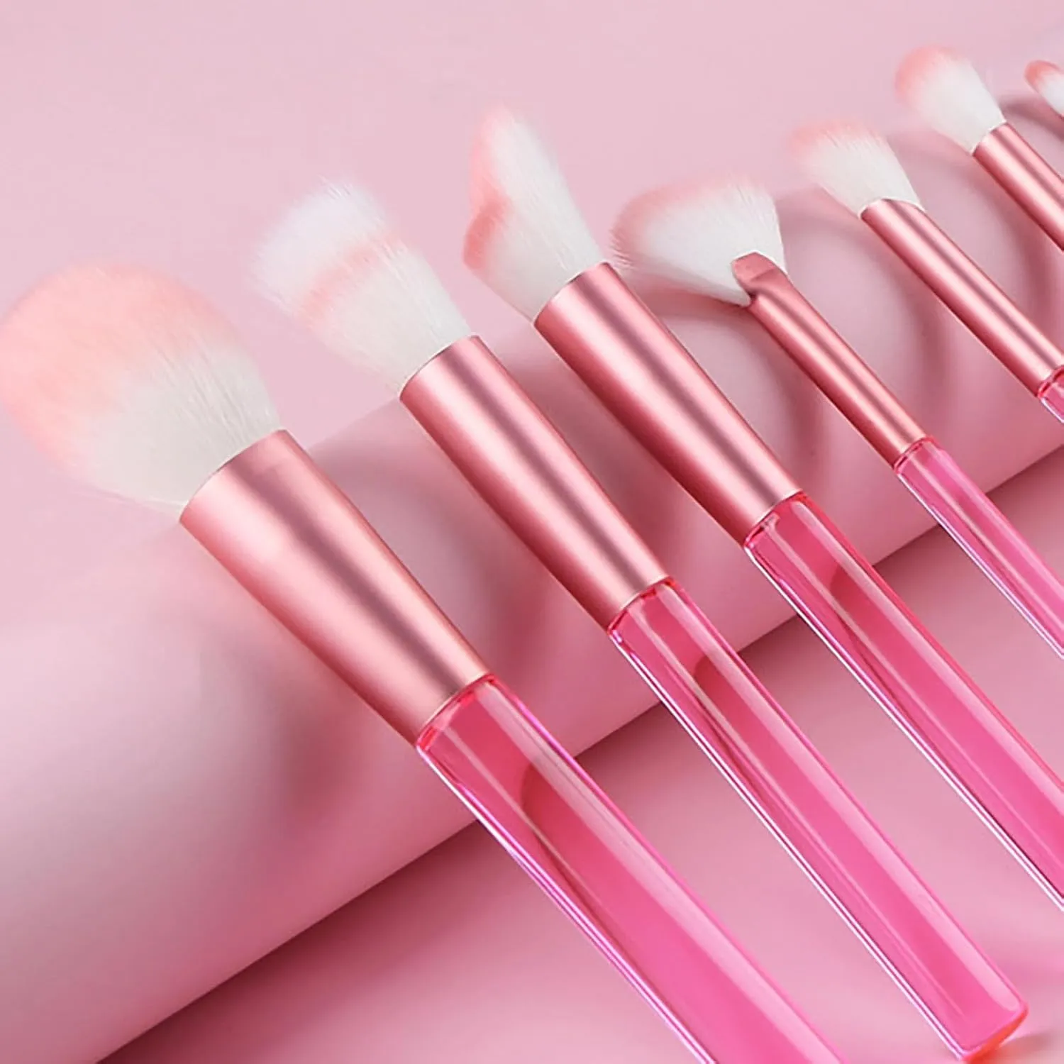 Makeup Brush Set with Organizer Bag, 9 Pcs Synthetic Premium Powder Foundation Brush,Concealer Eyeshadow Eyeliner Blending Contour Brushes for Makeup,Birthday Gifts for Women
