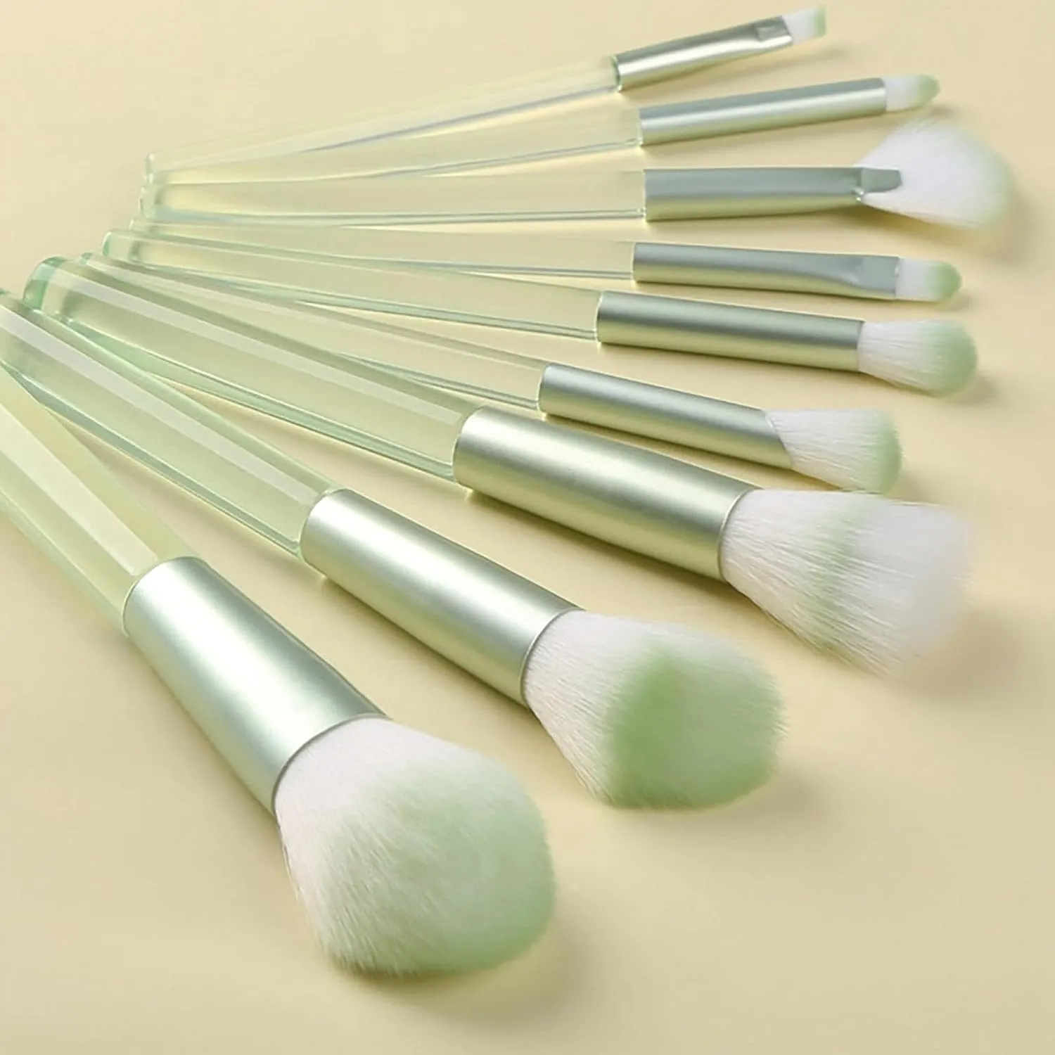 Makeup Brush Set with Organizer Bag, 9 Pcs Synthetic Premium Powder Foundation Brush,Concealer Eyeshadow Eyeliner Blending Contour Brushes for Makeup,Birthday Gifts for Women