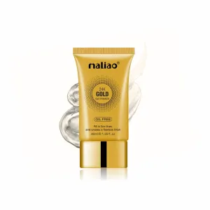 Maliao 24K Gold Gel Primer 40ml - Luxe Makeup Base for Radiant Skin