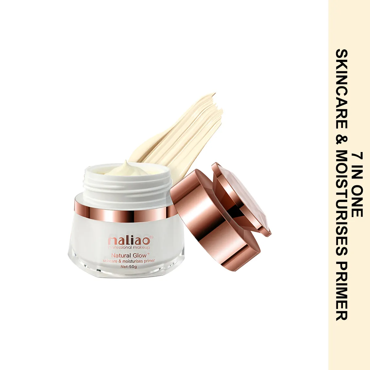 Maliao 7-in-One Natural Glow  Skincare & Moisturizing Primer