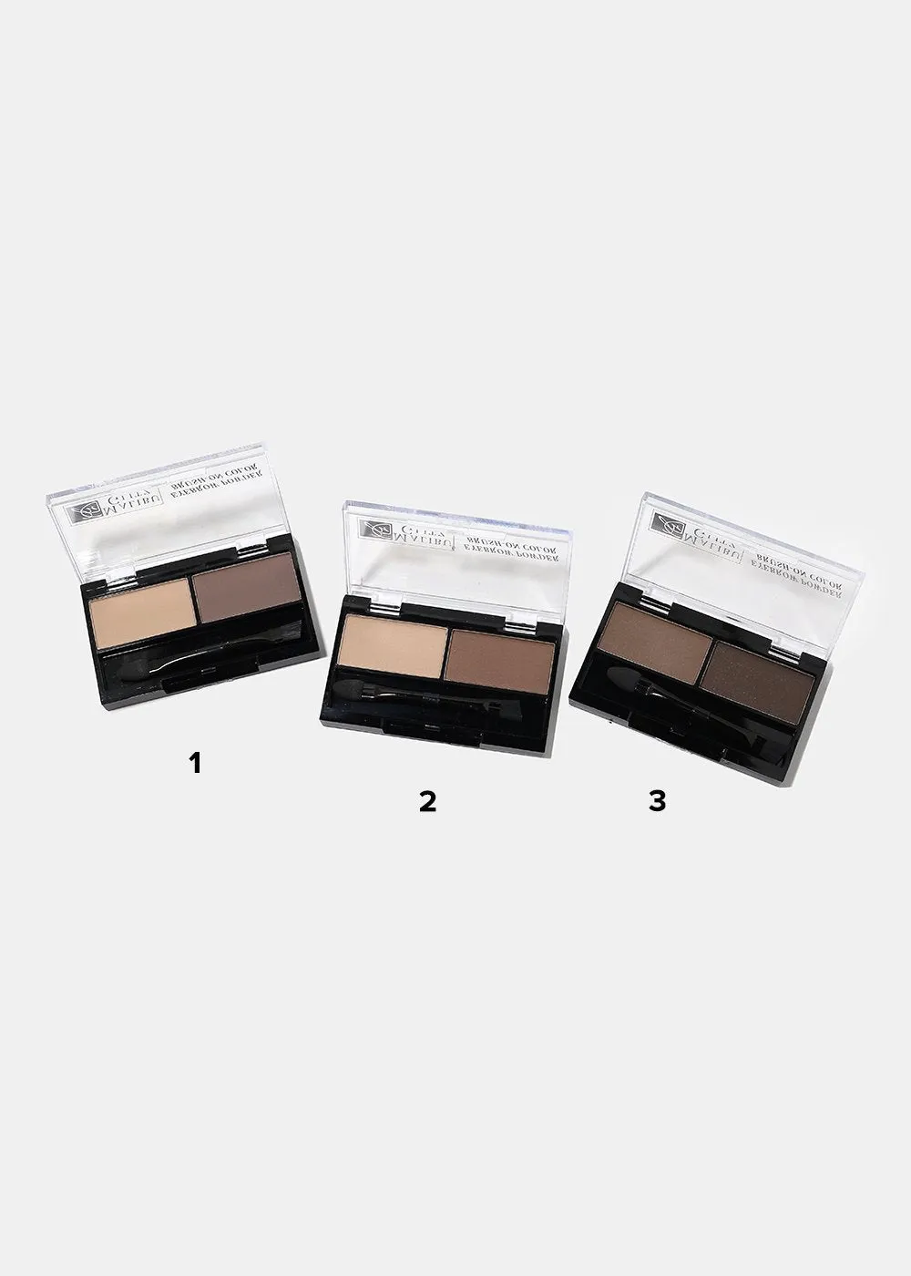 Malibu Brush On Eyebrow Powder Duo