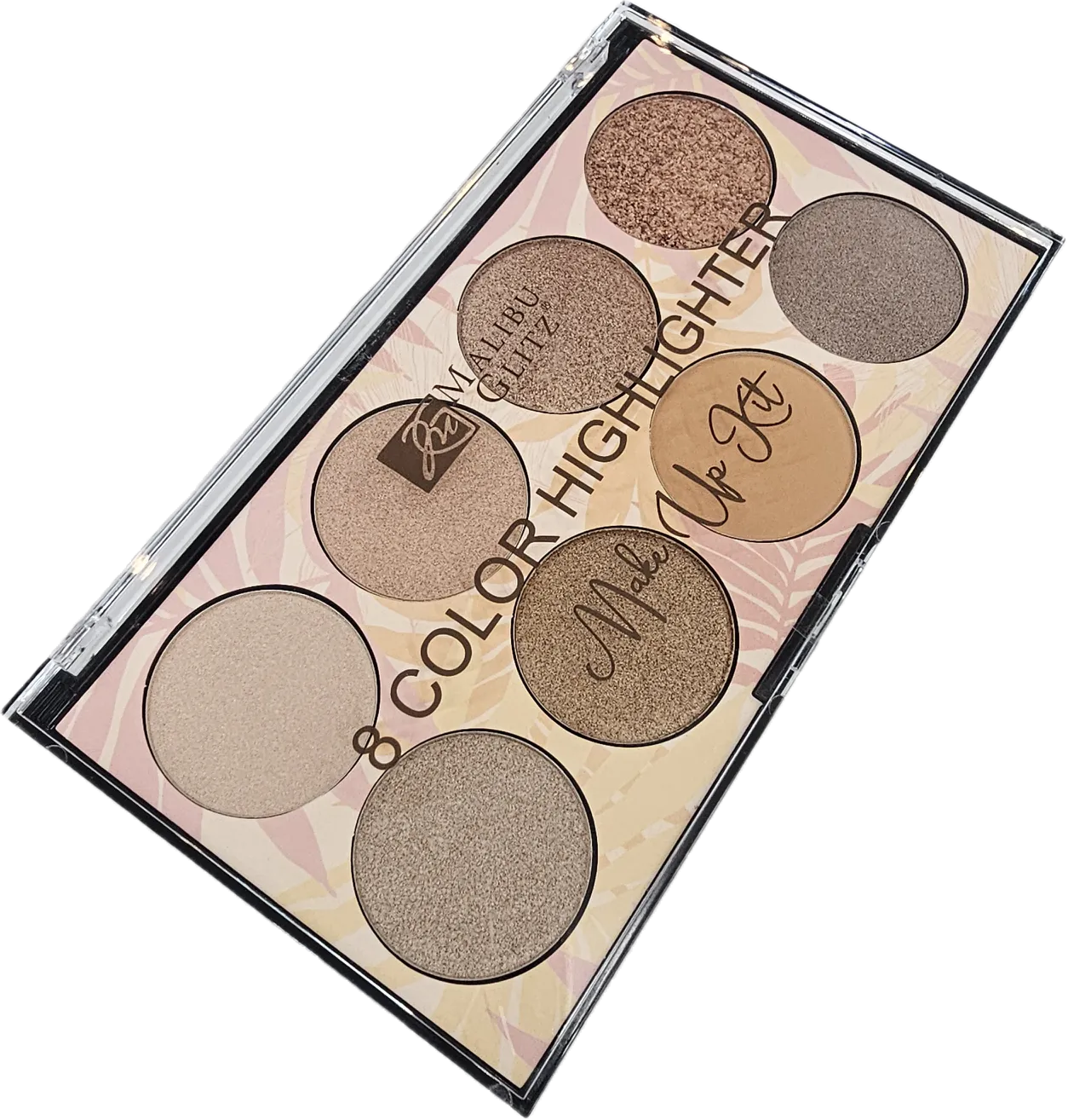 Malibu Glitz 8 Color Highlighter Palette