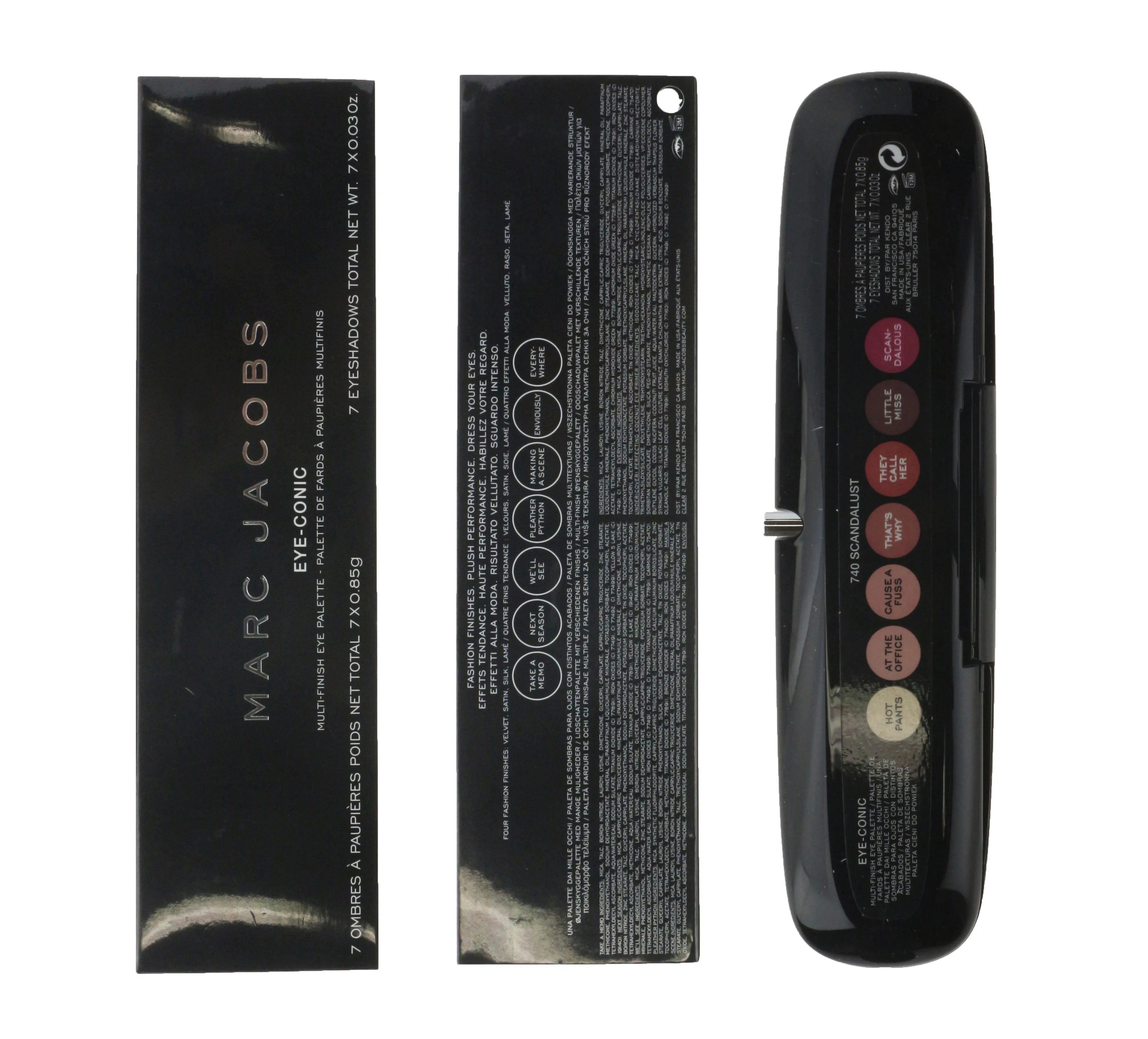 Marc Jacobs Eye-Conic Palette 7 X 0.03oz/7 X 0.85g New In Box (Choose Your Shde)