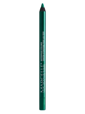 Marcelle Waterproof Eyeliner, Emerald, Ultra-Precise Application, Long-Lasting, Smudgeproof, Hypoallergenic, Fragrance-Free, Cruelty-Free, 1.2 g