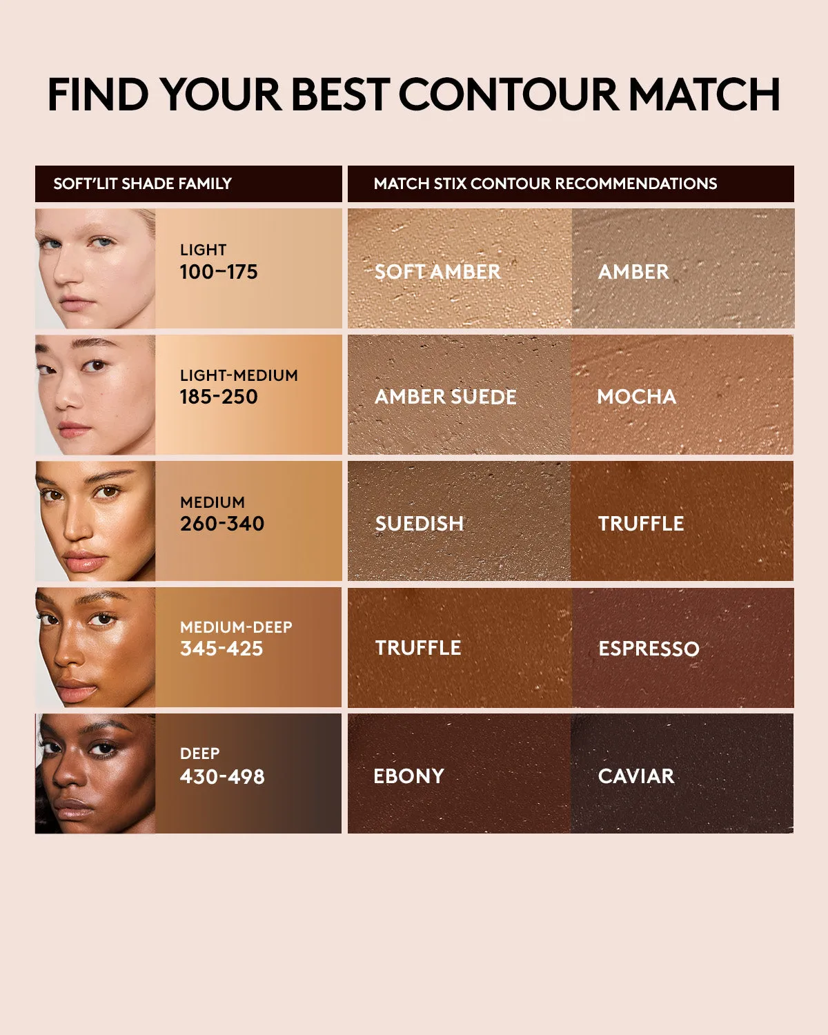 Match Stix Contour Skinstick — Amber