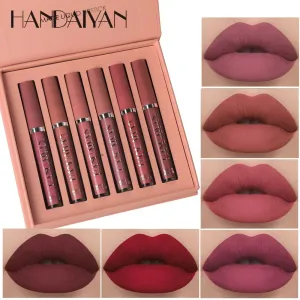 Matte Lip Gloss 6 pcs