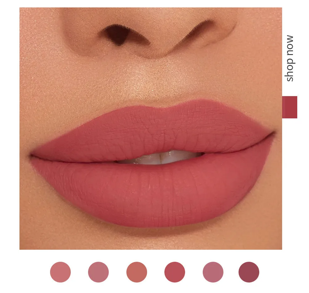 Matte Lip Gloss 6 pcs