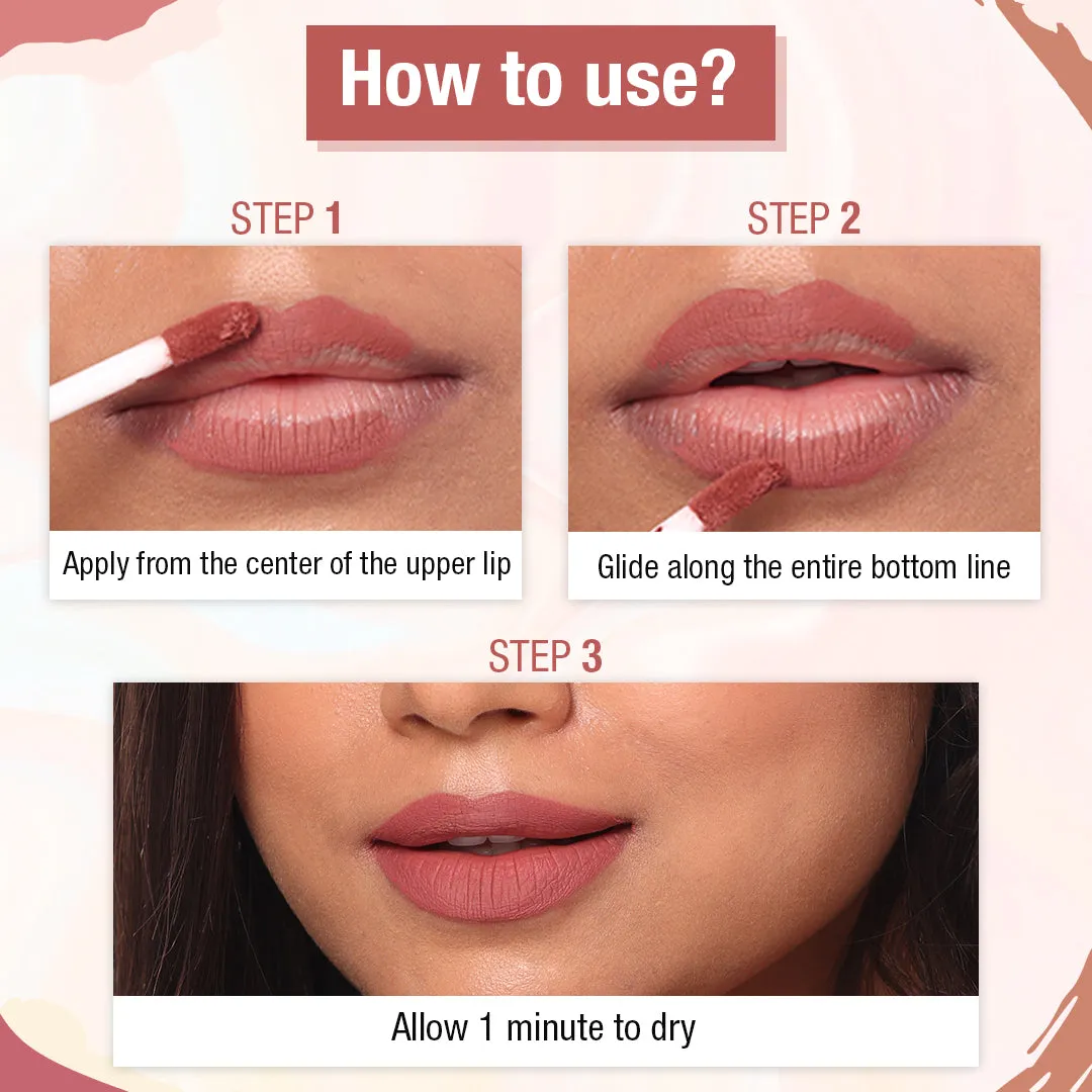 Matte Velvet Longstay Liquid Lipstick -