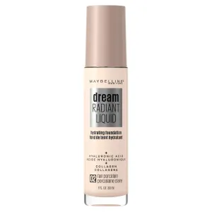 MAYBELLINE Dream Radiant Liquid Foundation - Fair Porcelain #02