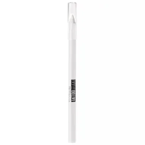 MAYBELLINE - TattooStudio Sharpenable Gel Pencil Eyeliner Polished White - 0.04 oz (1.1 g)