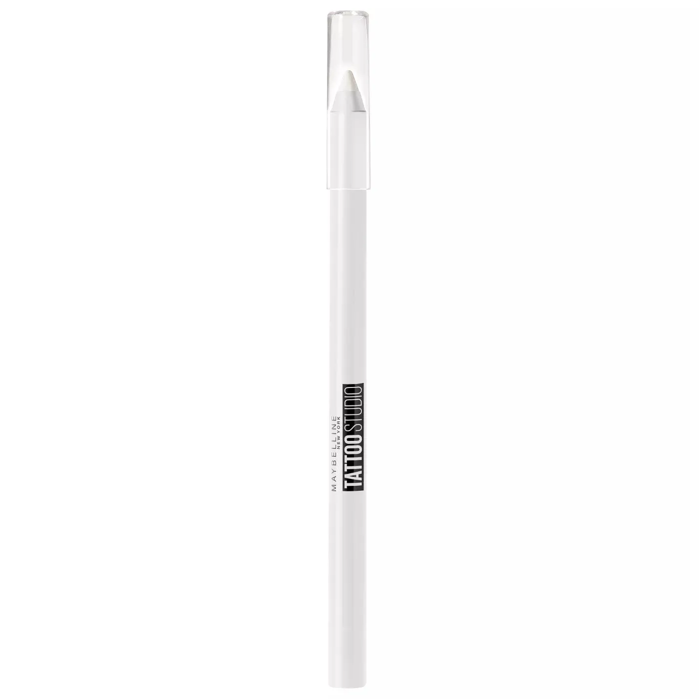 MAYBELLINE - TattooStudio Sharpenable Gel Pencil Eyeliner Polished White - 0.04 oz (1.1 g)
