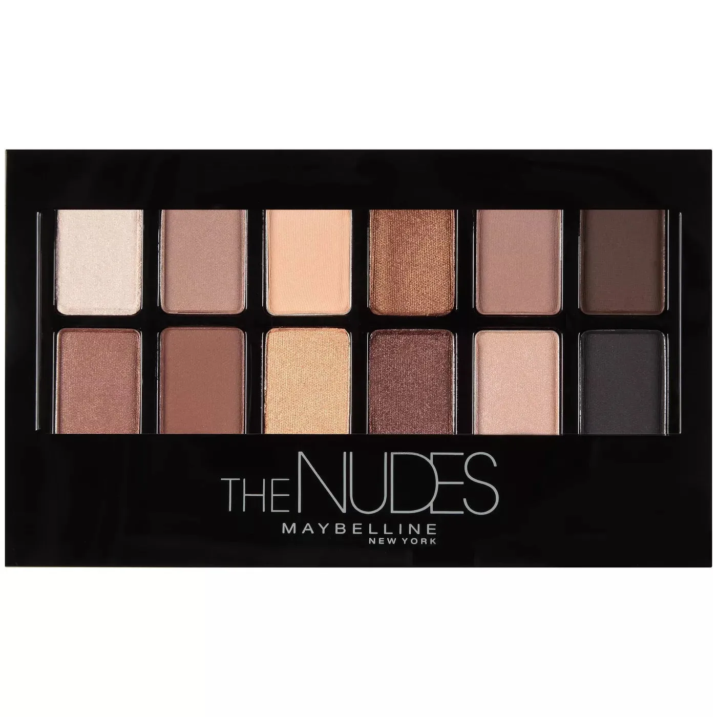 MAYBELLINE - The Nudes Eyeshadow Palette - 0.34 oz (9.6 g)