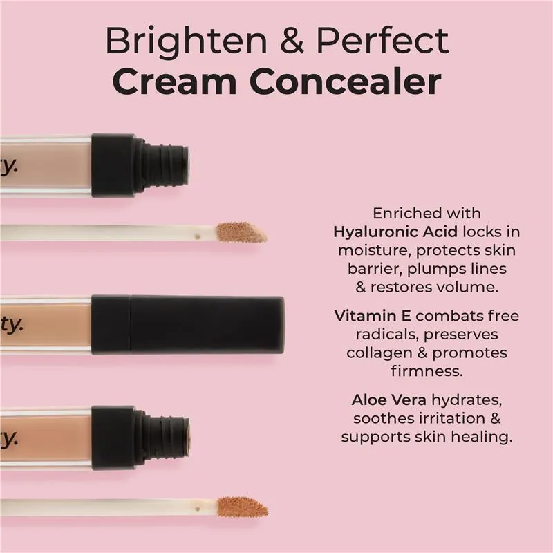 MCOBEAUTY Brighten & Perfect Cream Concealer - Medium 1 (Natural Beige)