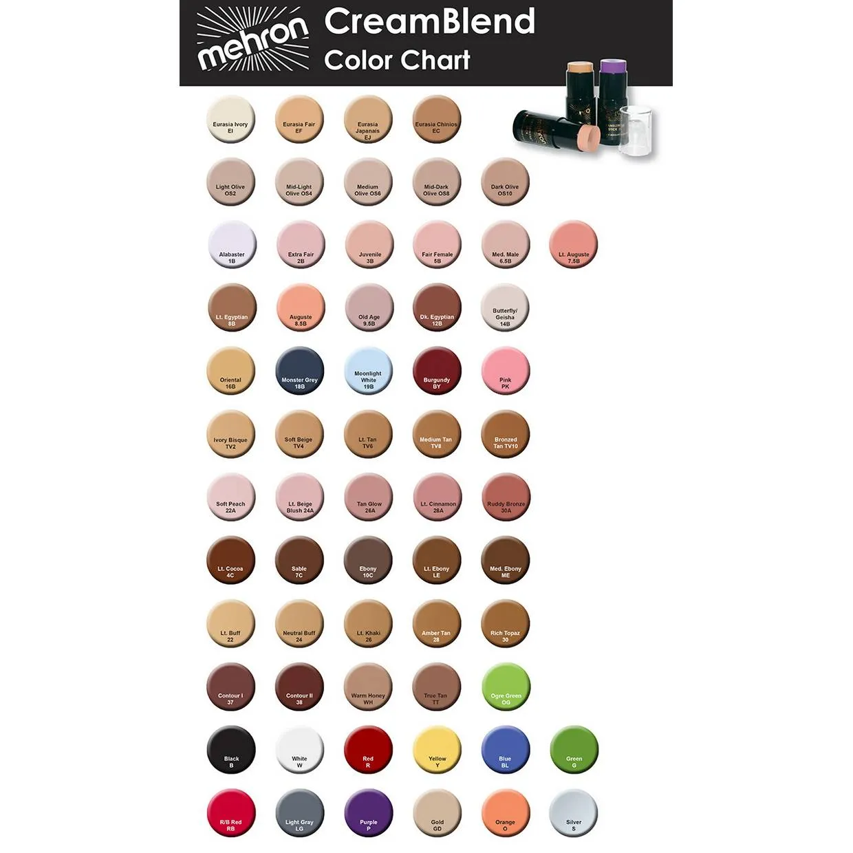 MEHRON CreamBlend Stick