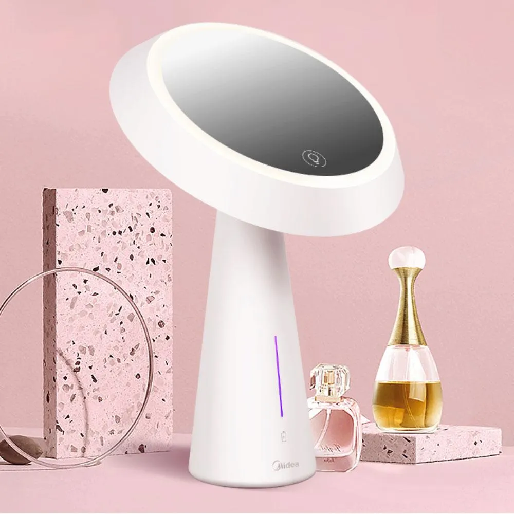 Midea LED Makeup mirror Tattoo Light Beauty Lamp Nails Makeup Portable USB MTD5-MK-12-K