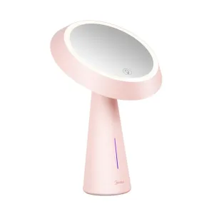 Midea LED Makeup mirror Tattoo Light Beauty Lamp Nails Makeup Portable USB-Pink MTD5-MK-12-Pink
