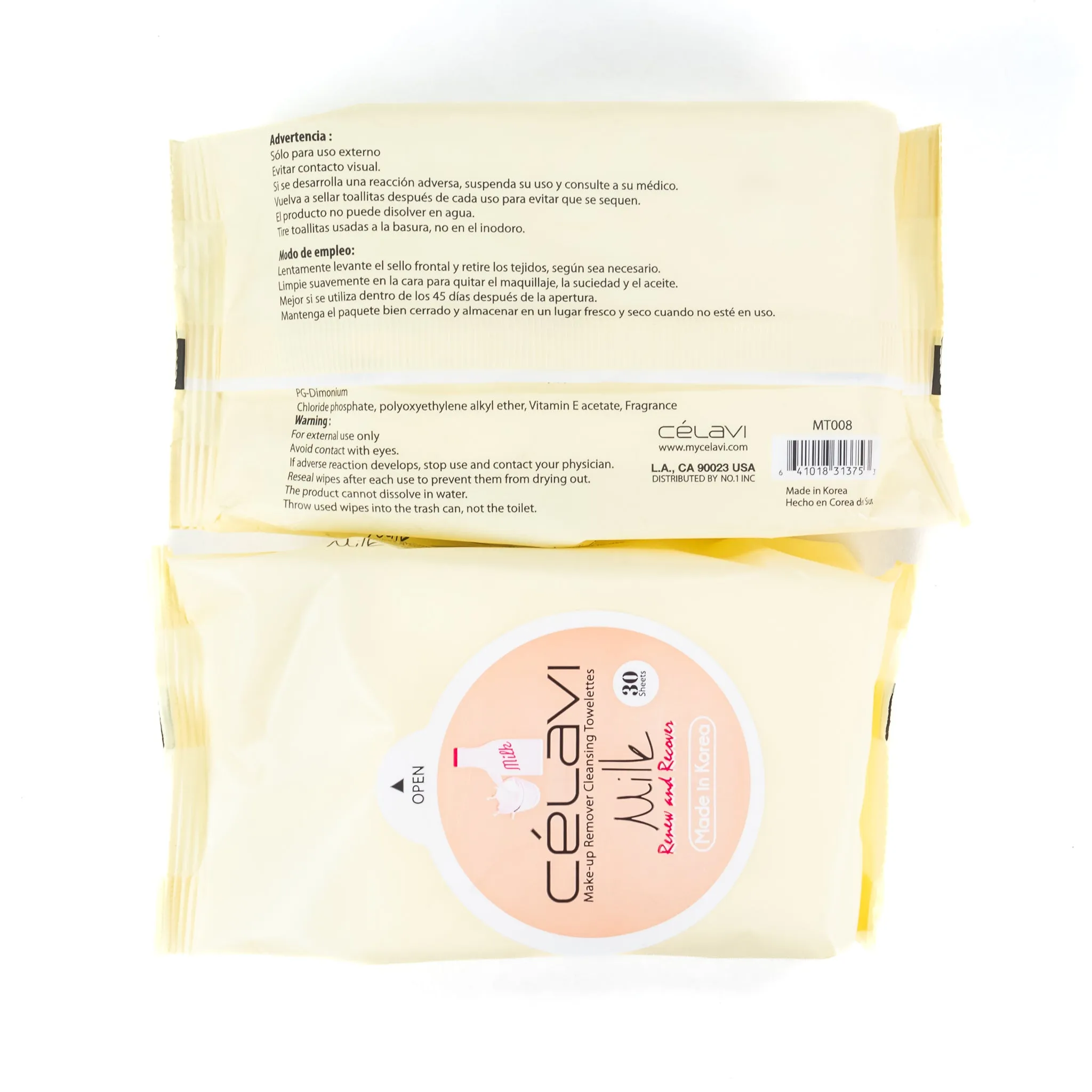 Milk Cleansing Wipes