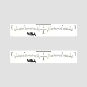 Mina Eyebrow Microblading Ruler (2 Pcs)