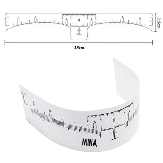 Mina Eyebrow Microblading Ruler (2 Pcs)