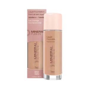 Mineral Fusion, Liquid Foundation, Warm 4