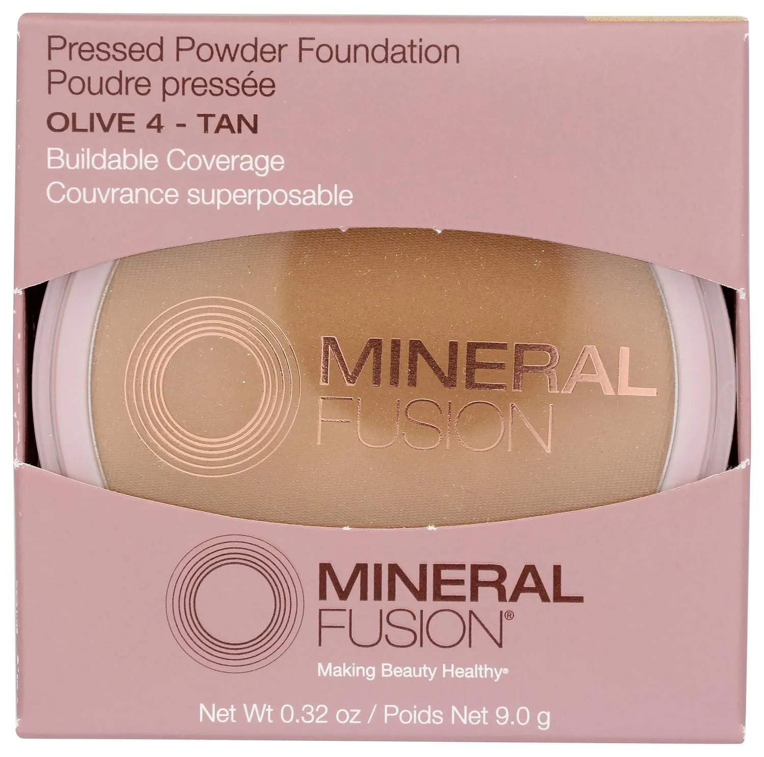 MINERAL FUSION Olive 4 Pressed Base, 0.32 OZ