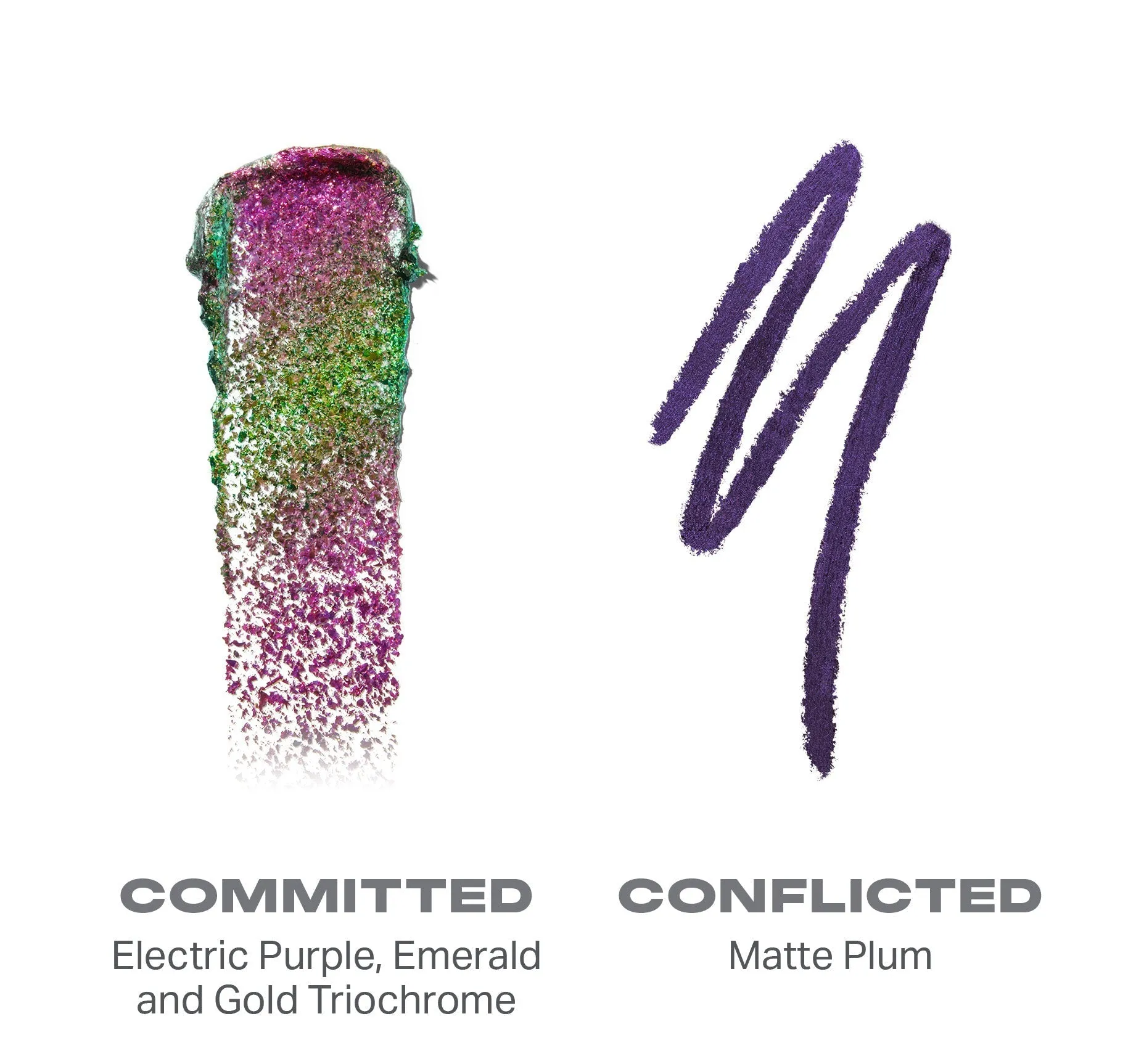 Mixed Signals Dual-Ended Cream & Liquid Shadow Stick - Committed / Conflicted