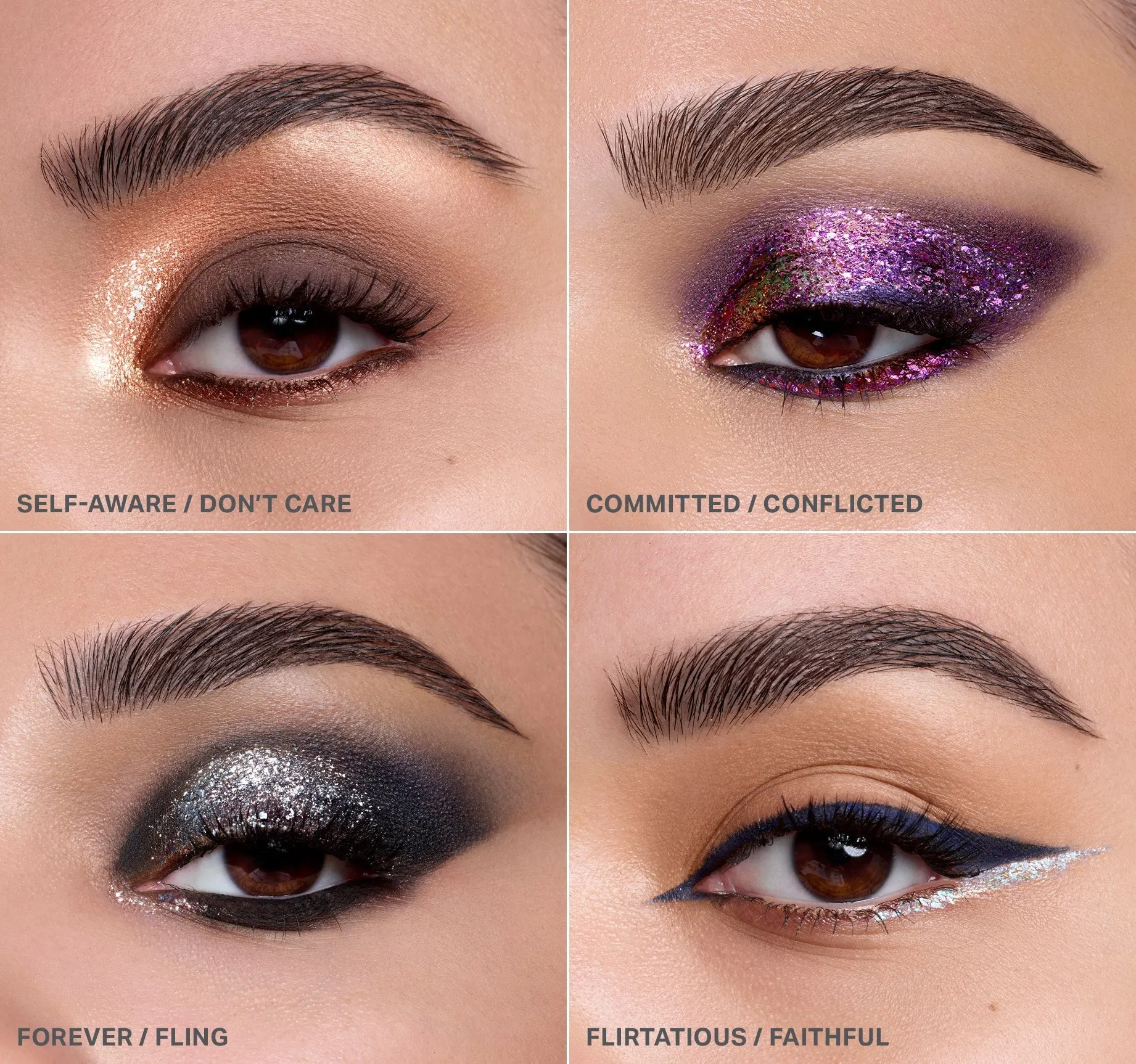 Mixed Signals Dual-Ended Cream & Liquid Shadow Stick - Committed / Conflicted