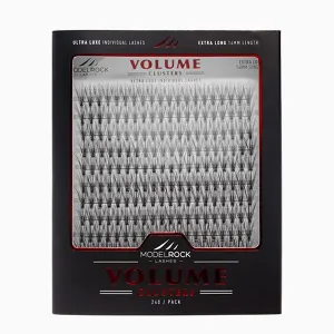 Modelrock Ultra Luxe Volume Cluster Lashes - EXTRA LONG 14mm - 240 Clusters