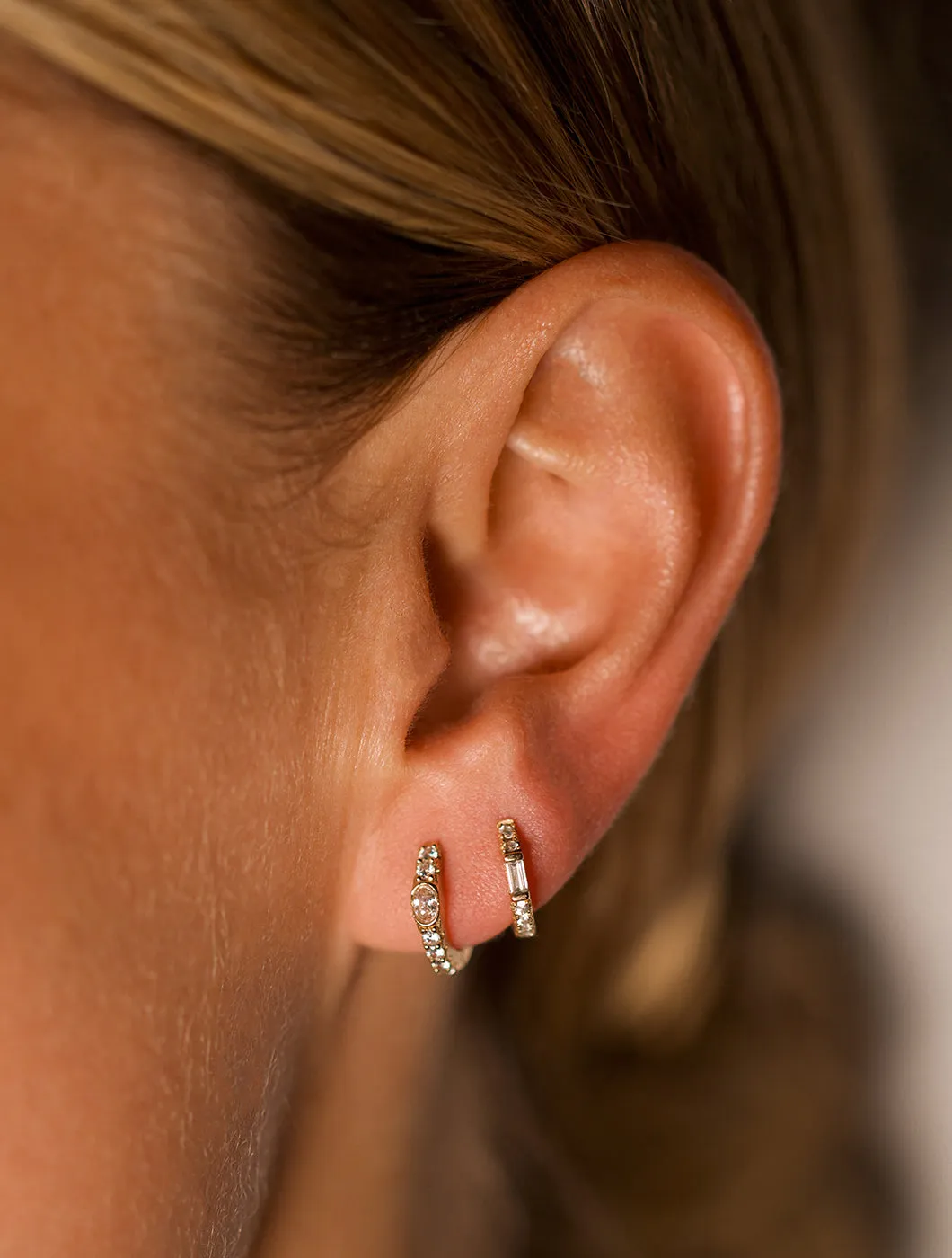 MONO BOUCLE D'OREILLE MINI SPARKLY HOOP