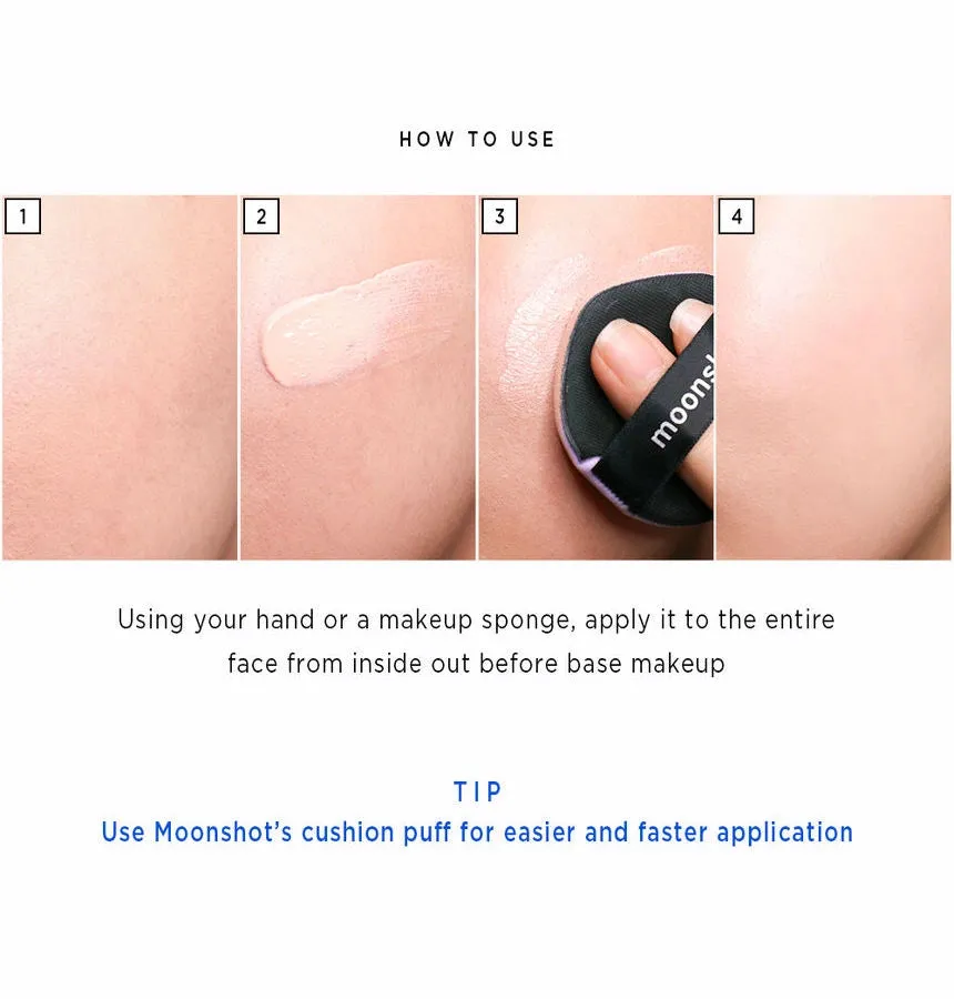 Moonshot Micro Glassyfit Cushion SPF50  PA**** 301 Honey 15g