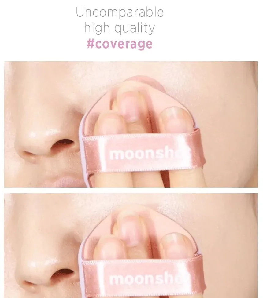 Moonshot Micro Glassyfit Cushion SPF50  PA**** 301 Honey 15g