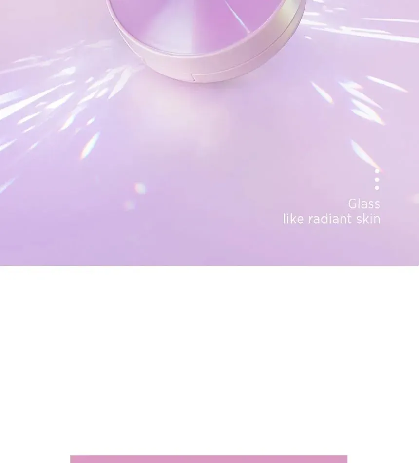 Moonshot Micro Glassyfit Cushion SPF50  PA**** 301 Honey 15g