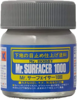 Mr. Hobby SF284 Mr. Surfacer 1000 Gray 40ml