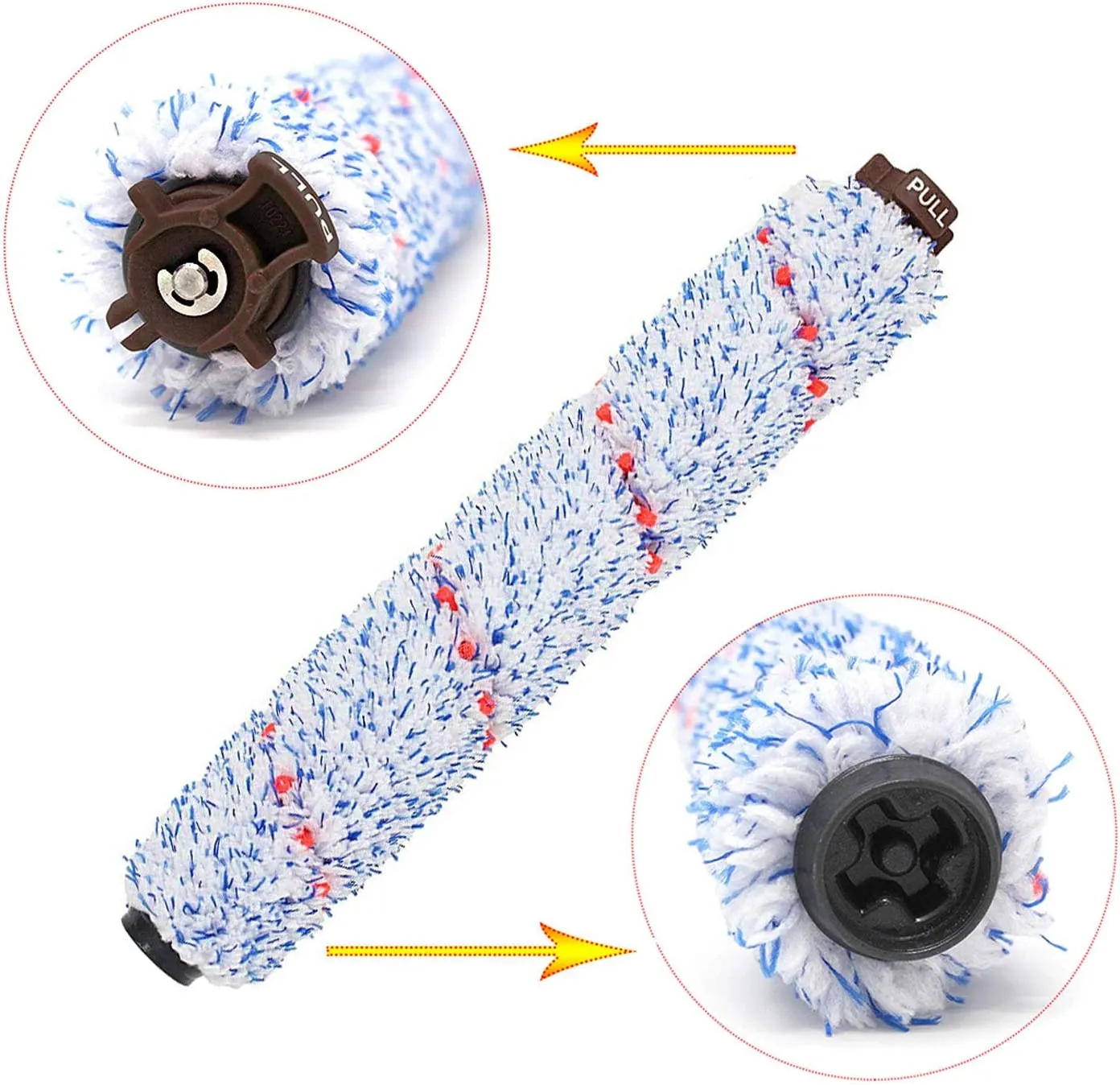 Multi-Surface Brush Rolls Replacement 1868 for Bissell