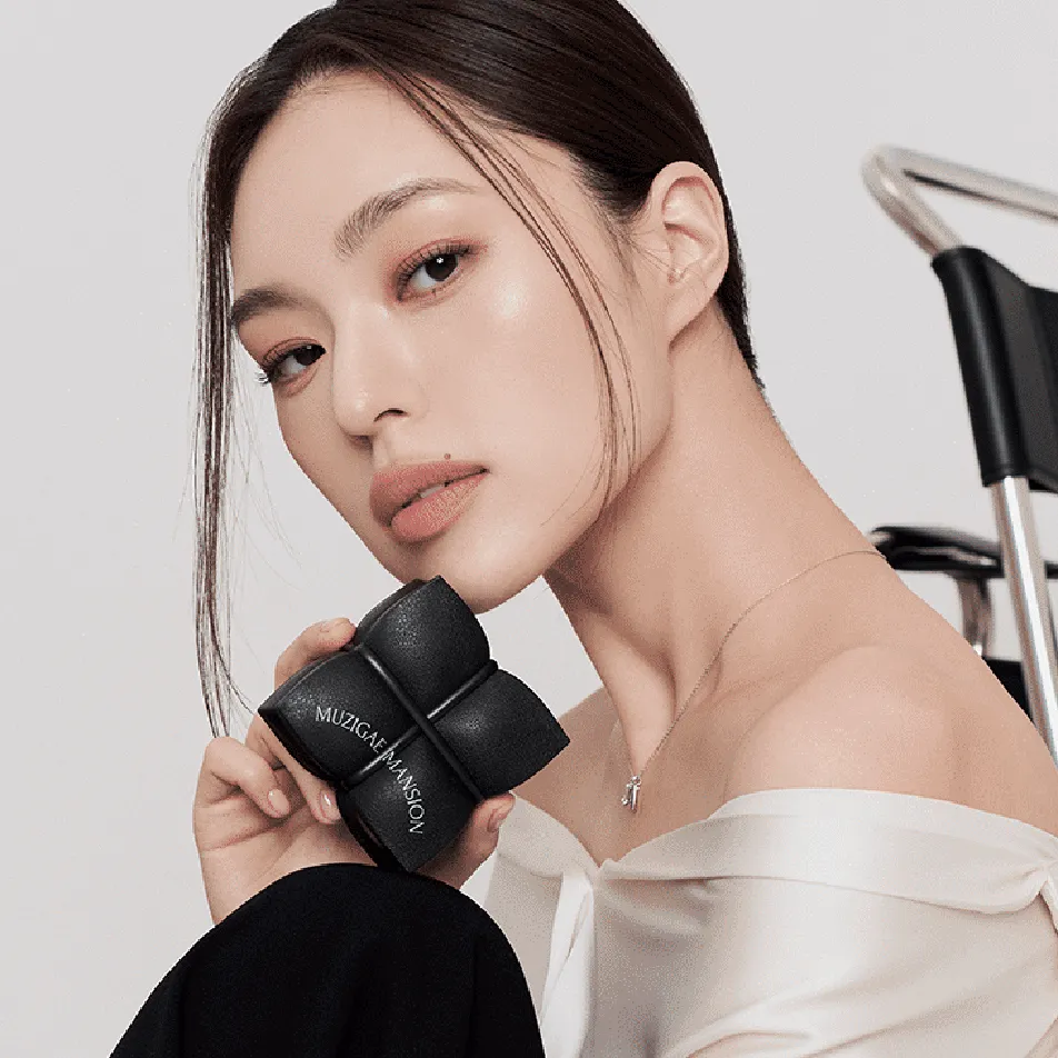 MUZIGAE MANSION Sleek Matt Cushion(15g 15g Refill Included)