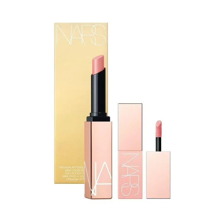 Nars - ORGASM AFTERGLOW LIPSTICK & MINI LIQUID BLUSH DUO
