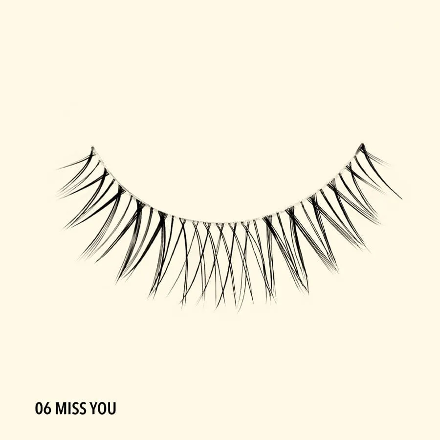 Natural Effect Bionic Vegan Faux Lashes - Miss You (1 unit)