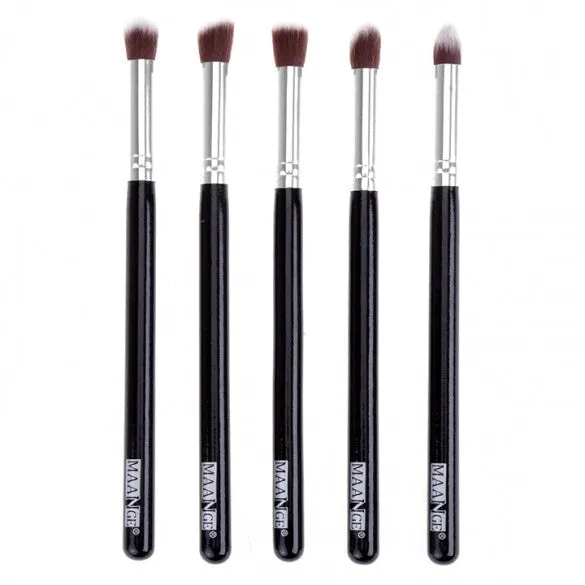 New 5PCS Makeup Cosmetic Tool Eyeshadow Foundation Makeup Brush Set