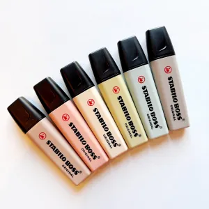 NEW Stabilo BOSS Highlighters - Nature Colors