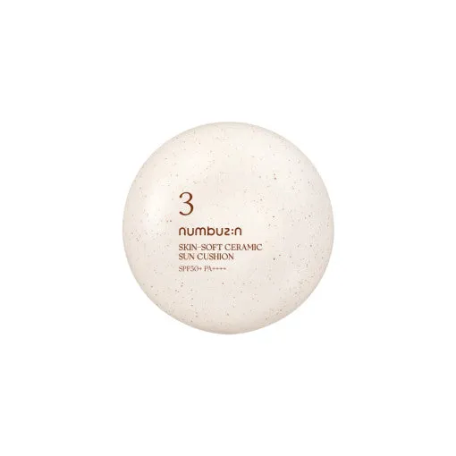 numbuzin No.3 Skin-Soft Ceramic Sun Cushion SPF50  PA     20g