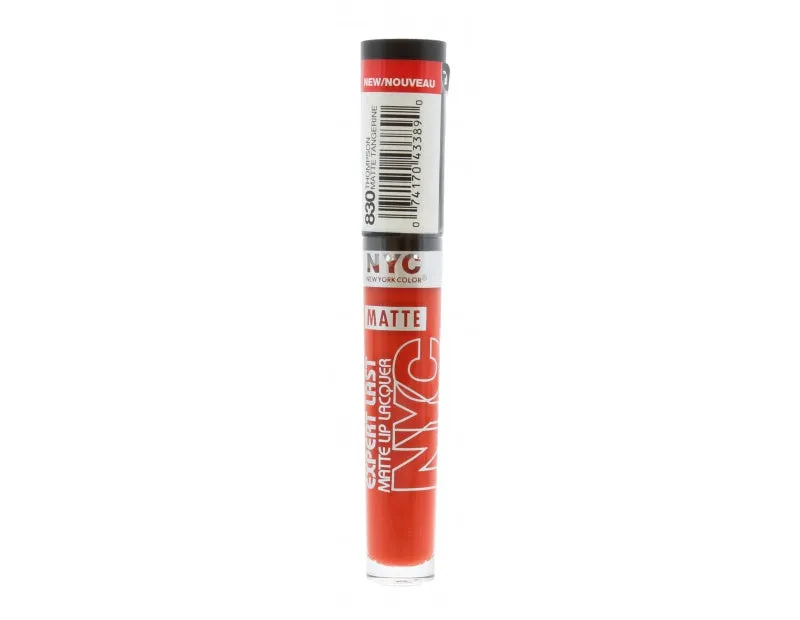 Nyc Expert Last Lip Lacquer Orange Röd