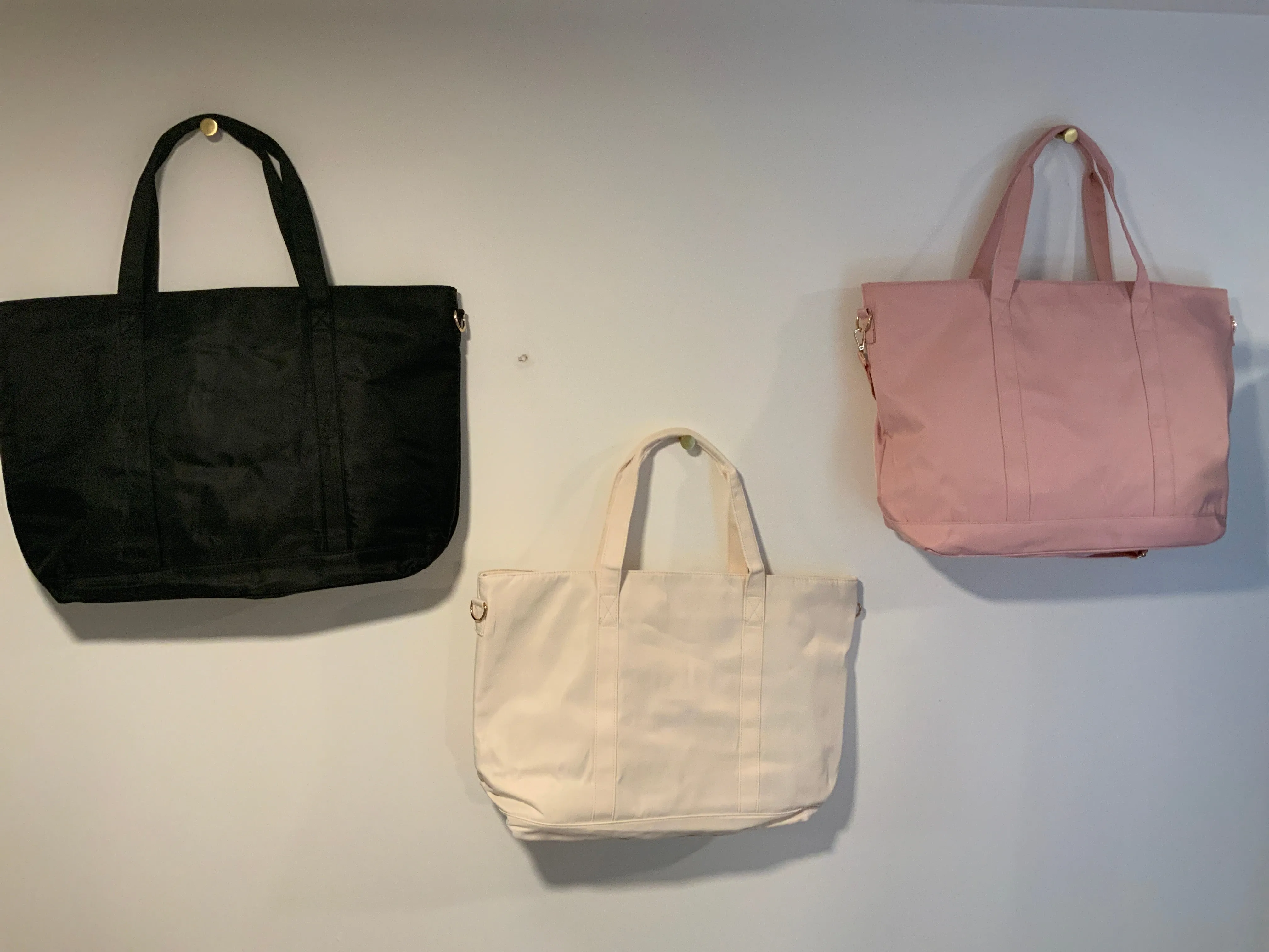 Nylon Tote with Strap